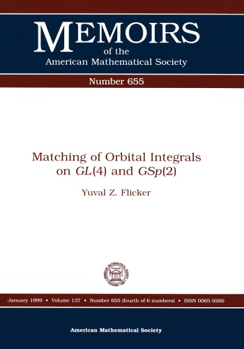 Matching of Orbital Integrals on Gl(4) and Gsp(2