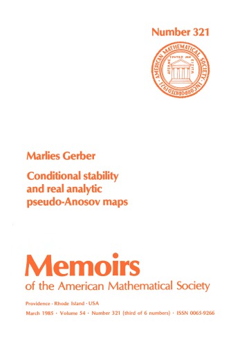 Conditional Stability and Real Analytic Pseudo-Anosov Maps