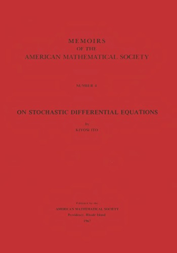 On stochastic differential equations