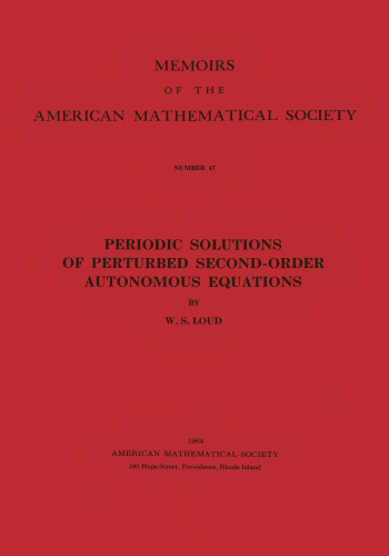 Periodic Solutions of Perturbed Second-Order Autonomous Equations