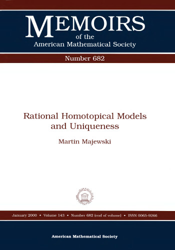 Rational Homotopical Models and Uniqueness