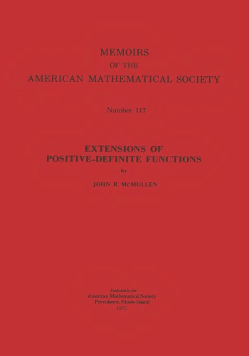 Extensions of positive-definite functions