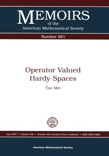 Operator Valued Hardy Spaces