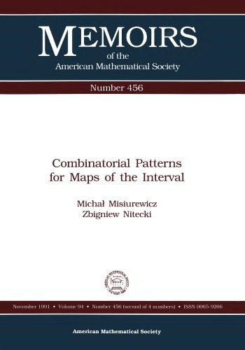 Combinatorial Patterns for Maps of the Interval