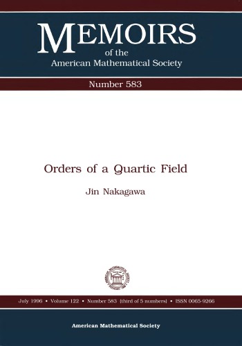 Orders of a Quartic Field