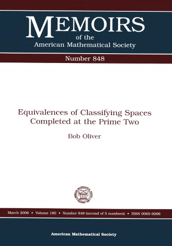 Equivalences of Classifying Spaces Completed at the Prime Two