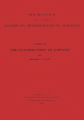 Classification of G Spaces