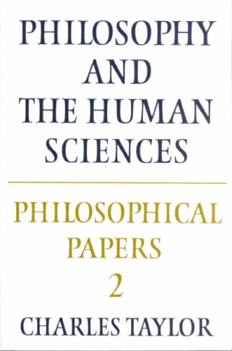 Philosophy and the Human Sciences