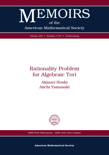 Rationality Problem for Algebraic Tori