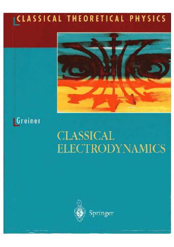 Classical Electrodynamics