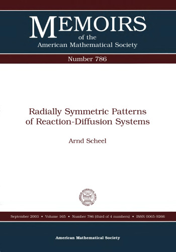 Radially Symmetric Patterns of Reaction-Diffusion Systems