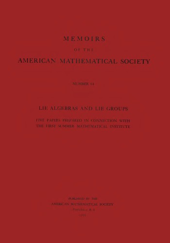 Lie Algebras and Lie Groups