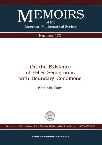 On the Existence of Feller Semigroups With Boundary Conditions