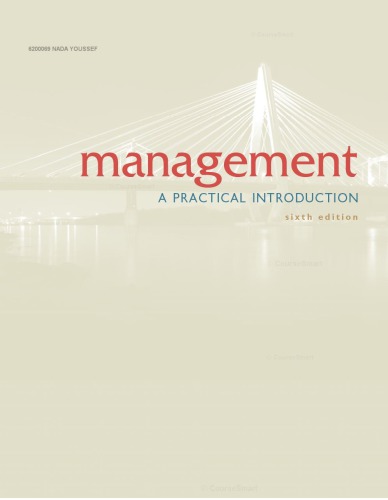 Management A Practical Introduction