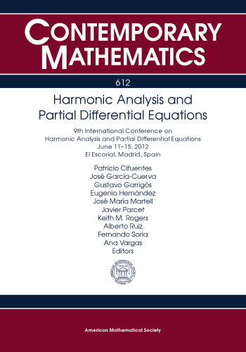 Harmonic Analysis and Partial Differential Equations