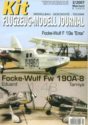 Kit Flugzeug-Modell Journal