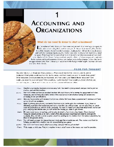 Financial Accounting Information for Decisions