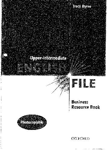 English File Upper-Intermediate Business Resource Book