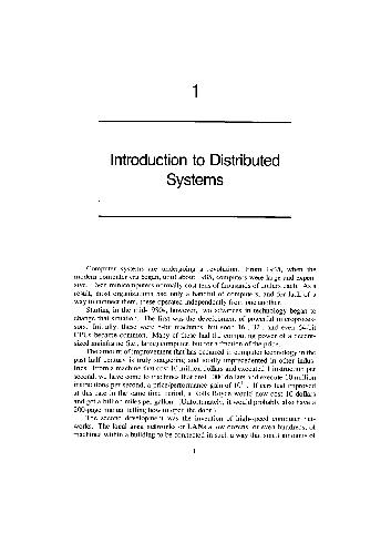 Distributed Operating Systems