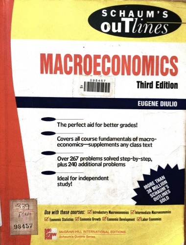 Macroeconomics Shaum’s outline