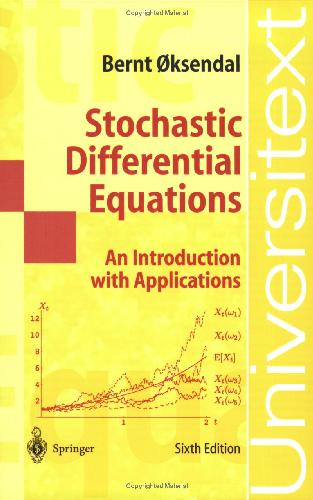 Stochastic Differential Equations