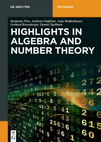 Algebra and Number Theory