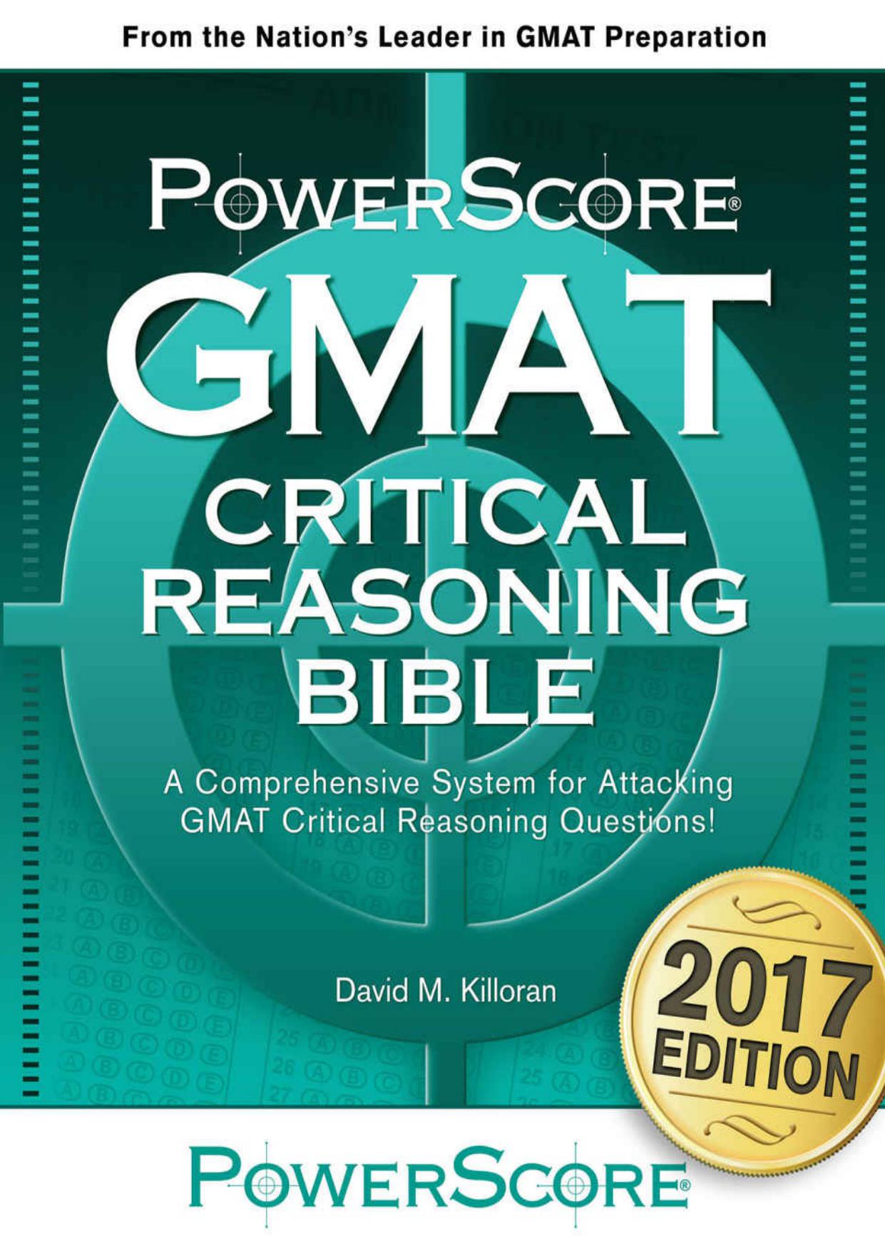 Critical Reasoning Bible 2017