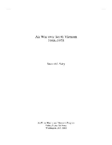 Air War Over South Vietnam, 1968-1975 