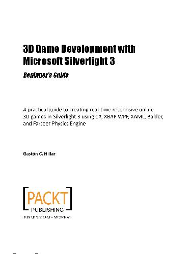 3DGame Silverlight3