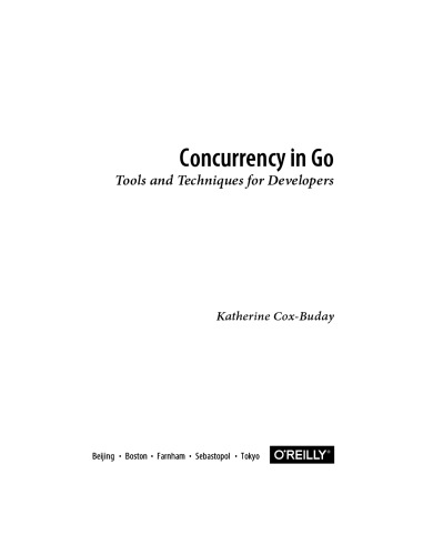 Concurrency in Go: Tools and Techniques for Developers