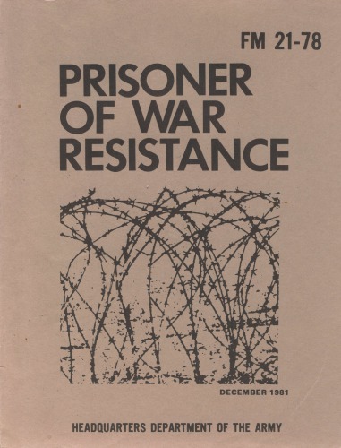 Prisoner of war resistance