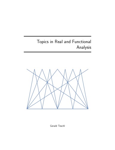 Topics in real and functional analysis