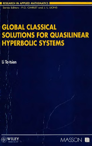 Global classical solutions for quasilinear hyperbolic systems