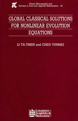 Global Classical Solutions for Nonlinear Evolution Equations