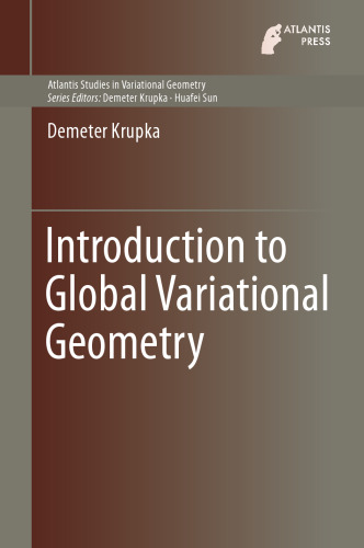 Introduction to global variational geometry