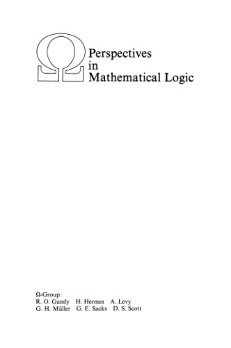 Model-Theoretic Logics