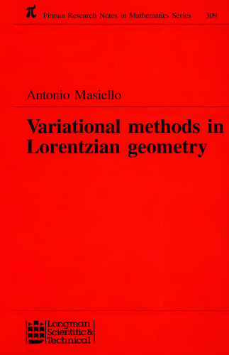 Variational Methods in Lorentzian Geometry