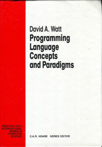 Programming Language Concepts and Paradigms