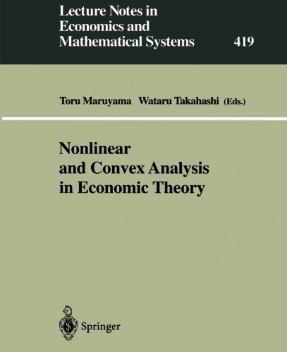 Nonlinear and Convex Analysis in Economic Theory