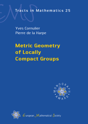 Metric Geometry of Locally Compact Groups