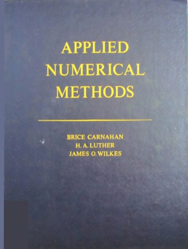 Applied numerical methods