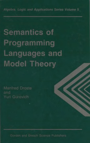 Semantics of Programming Languages and Model Theory