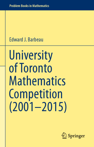 University of Toronto mathematics competition (2001-2015)