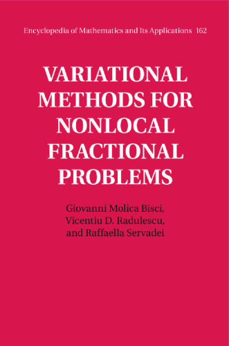 Variational Methods for Nonlocal Fractional Problems