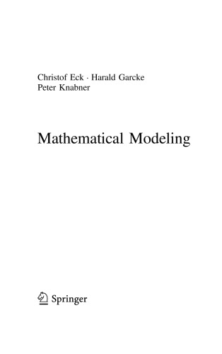 Mathematical Modeling