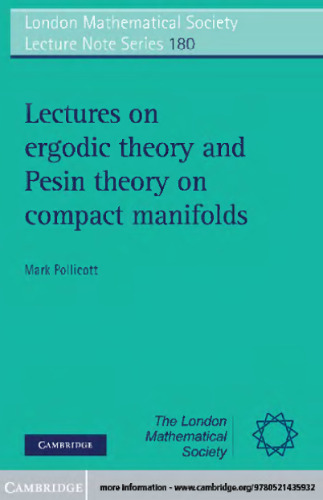 Lectures on Ergodic Theory and Pesin Theory on Compact Manifolds