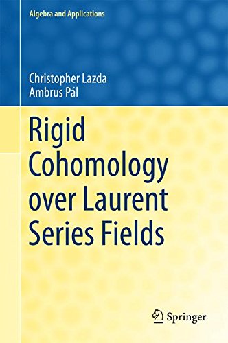 Rigid Cohomology over Laurent Series Fields