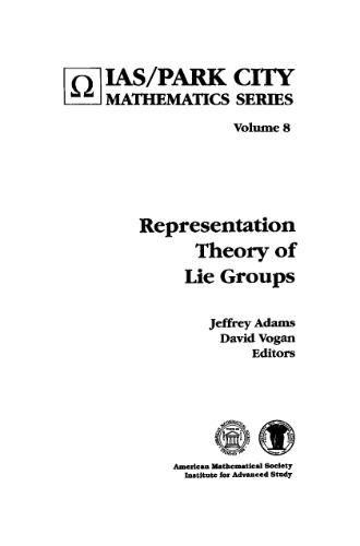 Representation Theory of Lie Groups