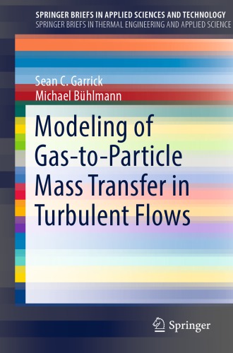 Modeling of gas-to-particle mass transfer in turbulent flows