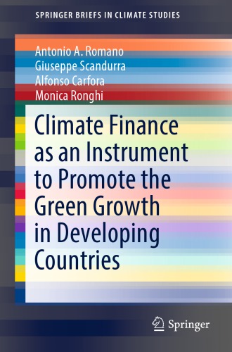 Climate finance as an instrument to promote the green growth in developing countries